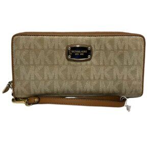 Michael Kors Monogram Wallet with  Certificate Of Authenticity